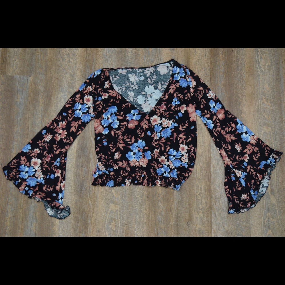 American Eagle Soft and Sexy Long-sleeve Blouse